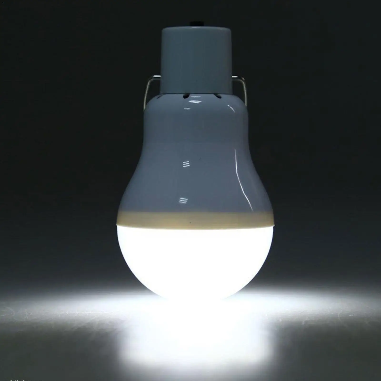 

Portable LED Solar Panel Lamp Charged Solar Energy Light Panel Powered Emergency Bulb For Outdoor Garden Camping Tent Fishi B5W2