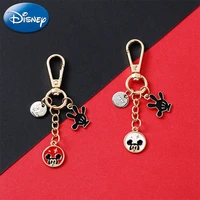 disney mickey mouse keychains metal key chain ring backpack airpods pendant keychain key holder charm chaveiro jewelry souvenir