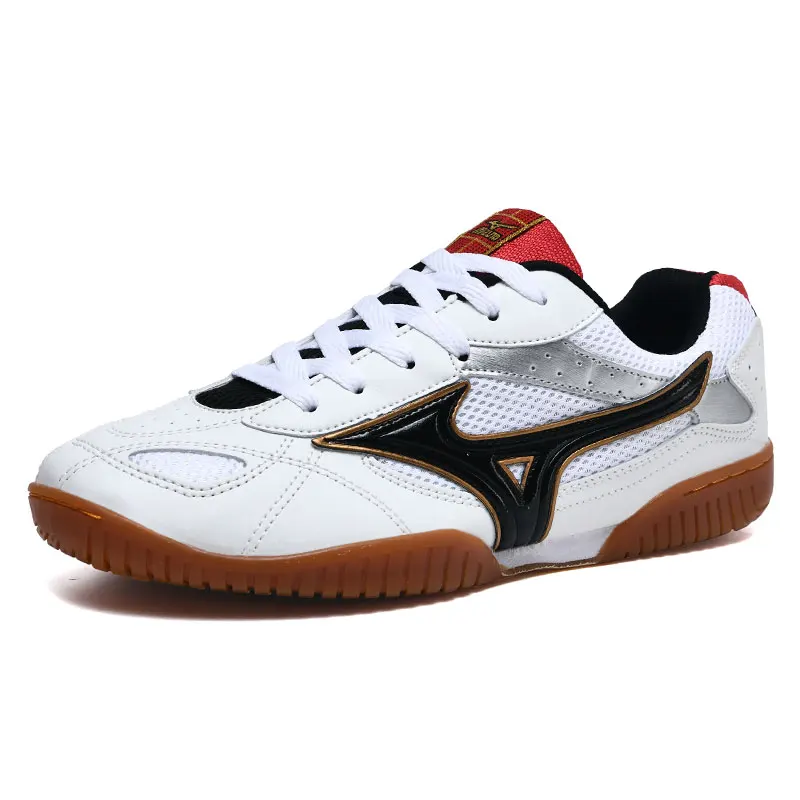 2022 New Table Tennis Shoes Men Mesh Breathable Volleyball Shoes Non-slip Tennis Shoes Youth Lightweight Badminton Sneakers