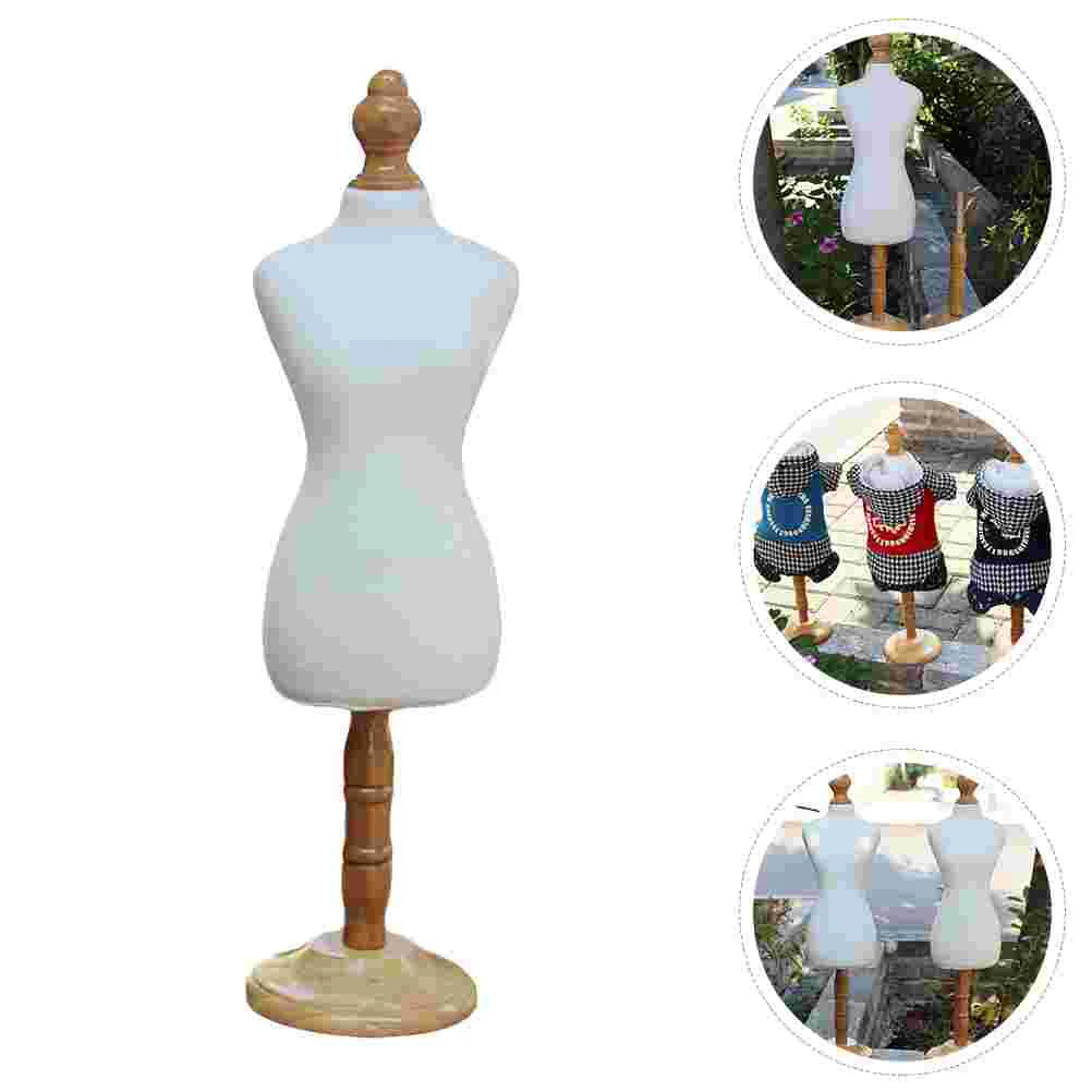 Pet Hanger Displaying Model Dog Clothing Holder Dress Form Mannequin Stand Clothes Rack Accessories Cat Coat