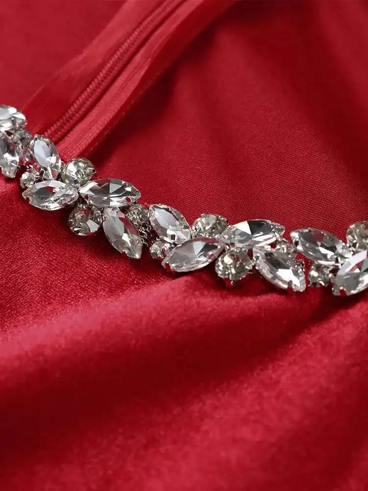 Veet Dia A-E плиссированное платье женское элегантное вечернее с квадратным