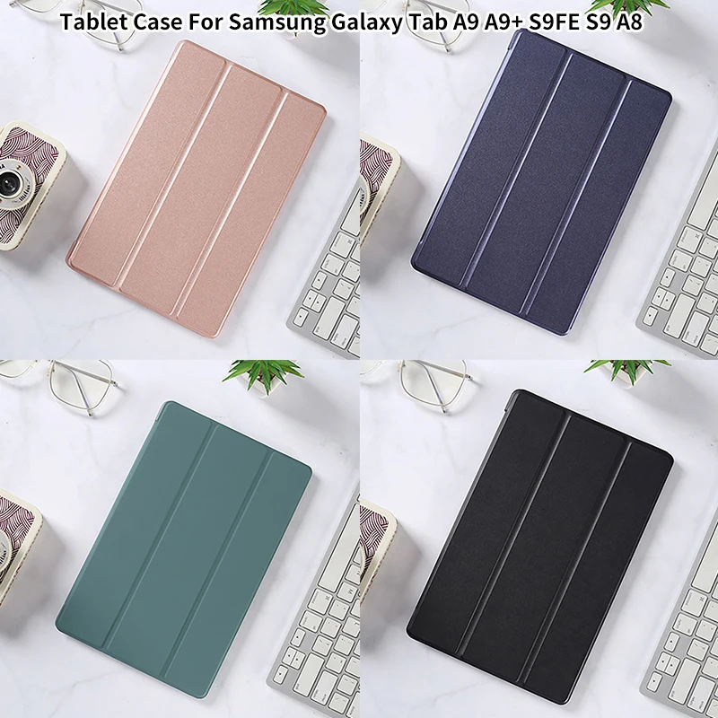 Силиконовый чехол-подставка для планшета Galaxy Tab A9 Plus S9FE A8