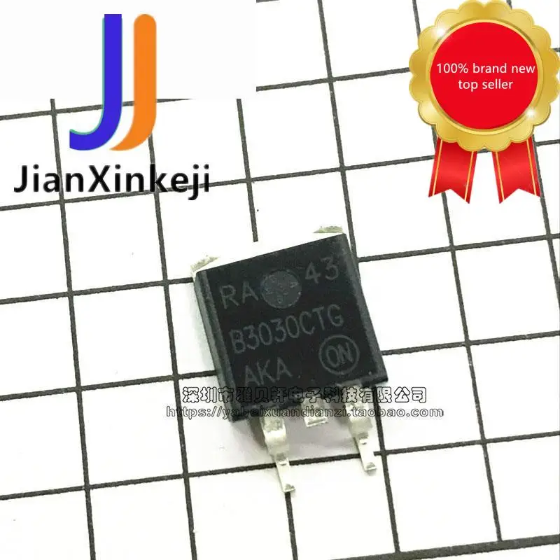 

MBRB3030CTT4G B3030CTG диод Шоттки 30A 30 SMD TO-263