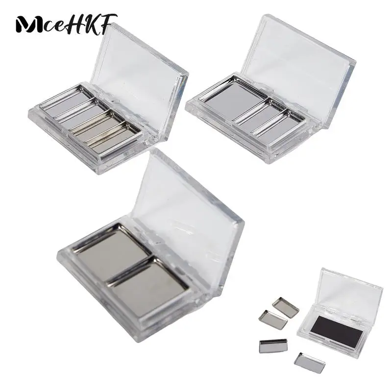 

1/2/3/4 Grids Beginners DIY Empty Eyeshadow Palette Eye Makeup Storage Dish For Women Girls Eye Shadow Storage Box Tool