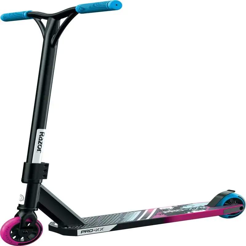 

XX Stunt Kick Scooter with Fixed Handlebars, 110 mm Performance Wheels, Aluminum Deck with Boxed Edges, Customizable Grip Tape,