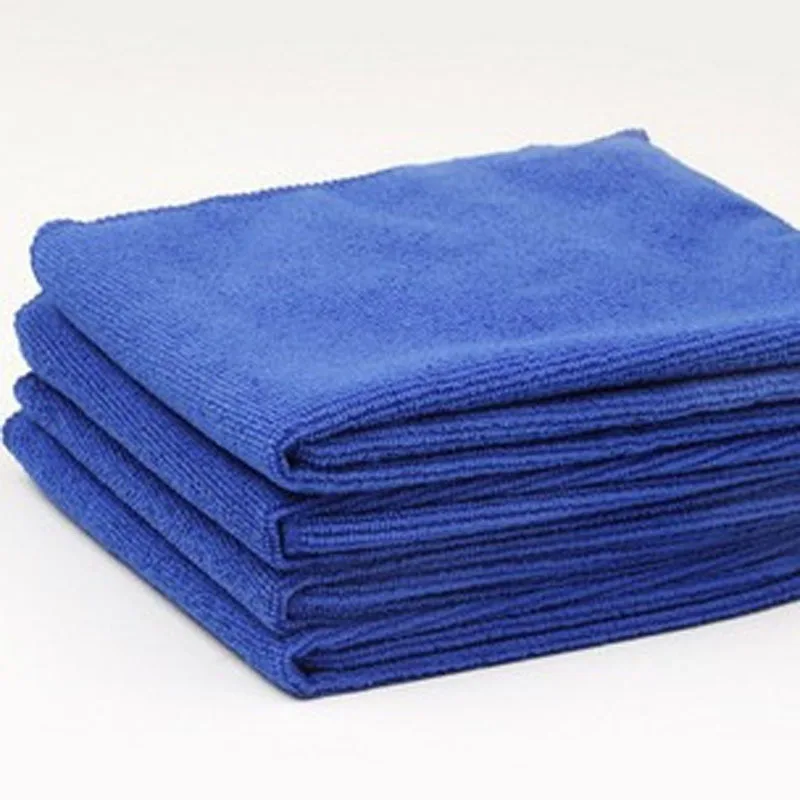 

Car Wash Towel Wiping 25*25cm Fine Fiber Household Appliances Kitchen Door And Window Bathroom Office Cleaning Towel