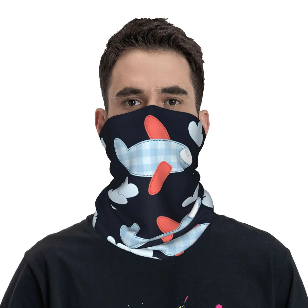 Детский шарф-платок из полиэстера