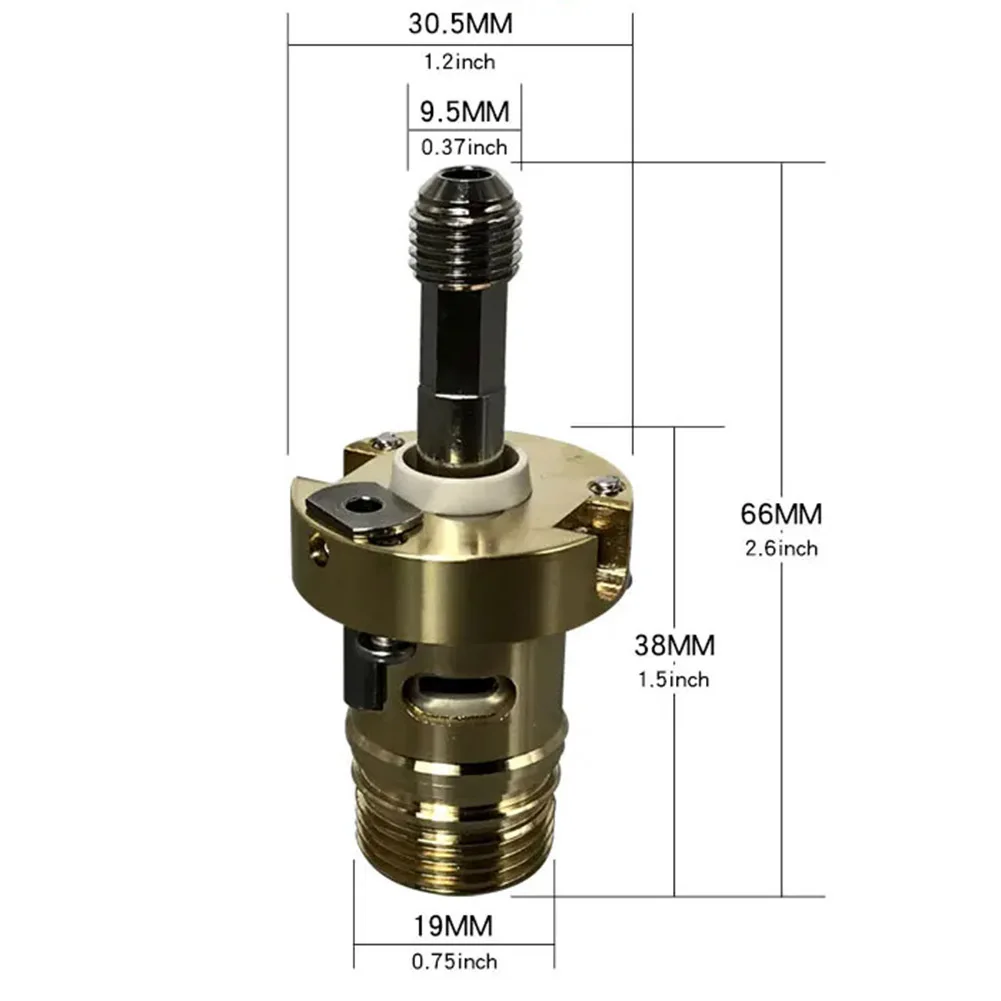 корпус плазменного резака для Hypertherm Powermax105, модель 228716, с корпусом из высокопрочной латуни и нержавеющей стали (art.: 3920dd088c0ec) - 3920dd088c0ec