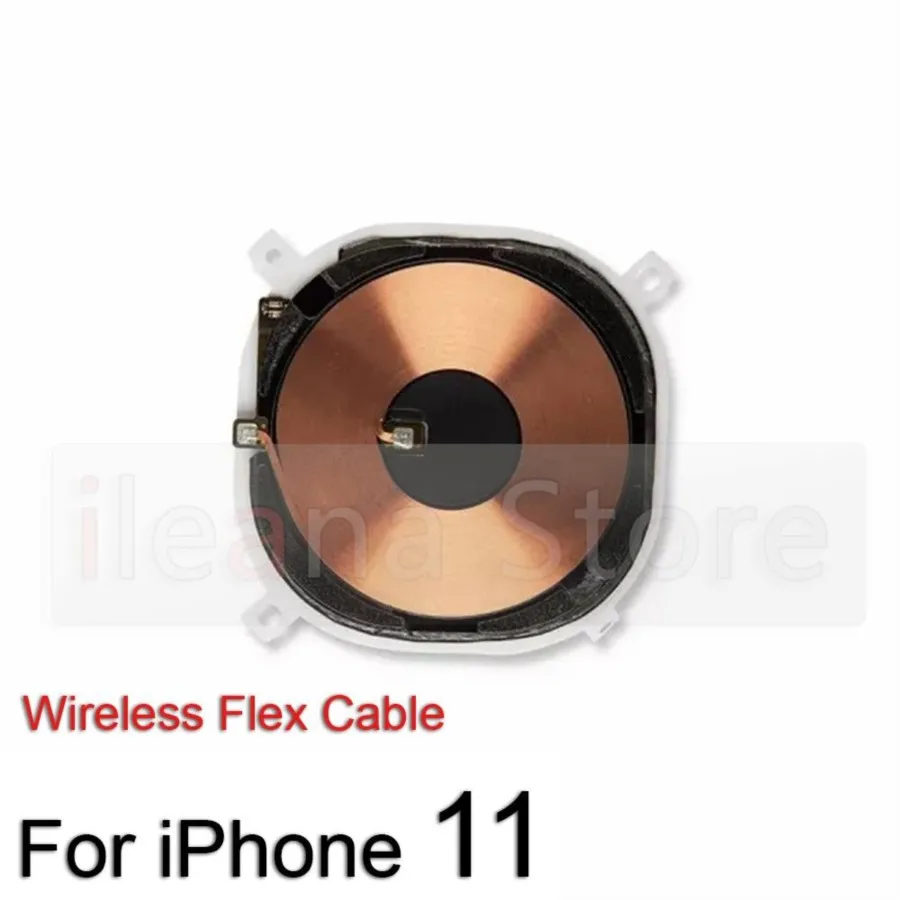 Aiinant Кнопка регулировки громкости NFC Беспроводная зарядка Вспышка Гибкий кабель