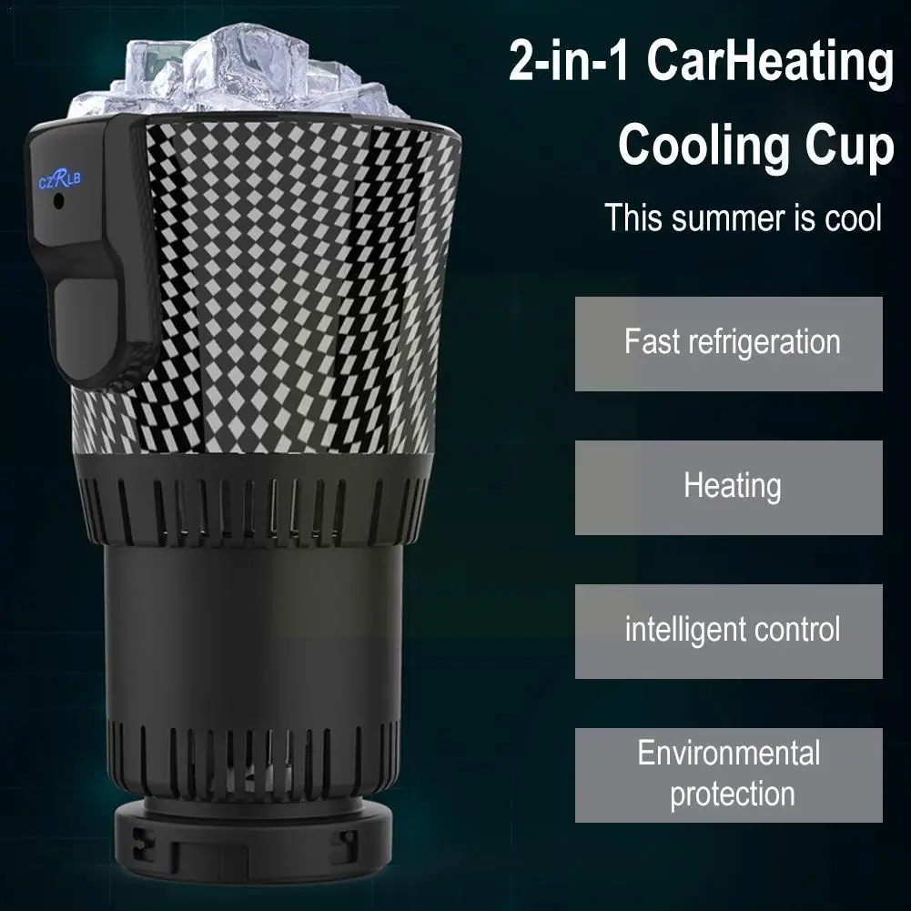 

12v Car Cup Holder Auto Cooling Heating Cup Interior Coffee Parts Car Cooler Drinks Glasses Accessories Holder Organizer Bo L2g3