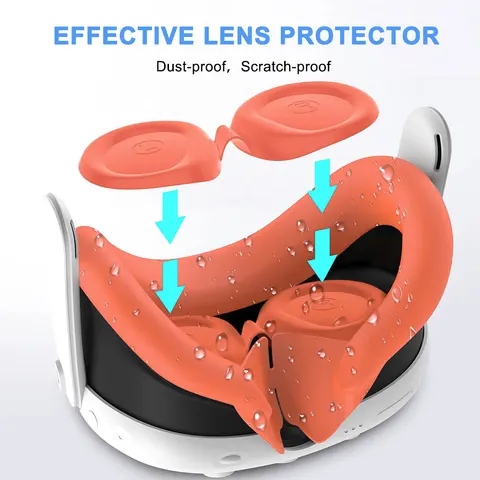 Набор силиконовых чехлов для Meta Quest 3  Tahnuhna