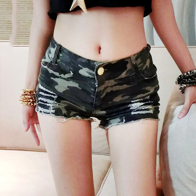 Шорты женские джинсовые с заниженной талией базовые штаны из денима свободные