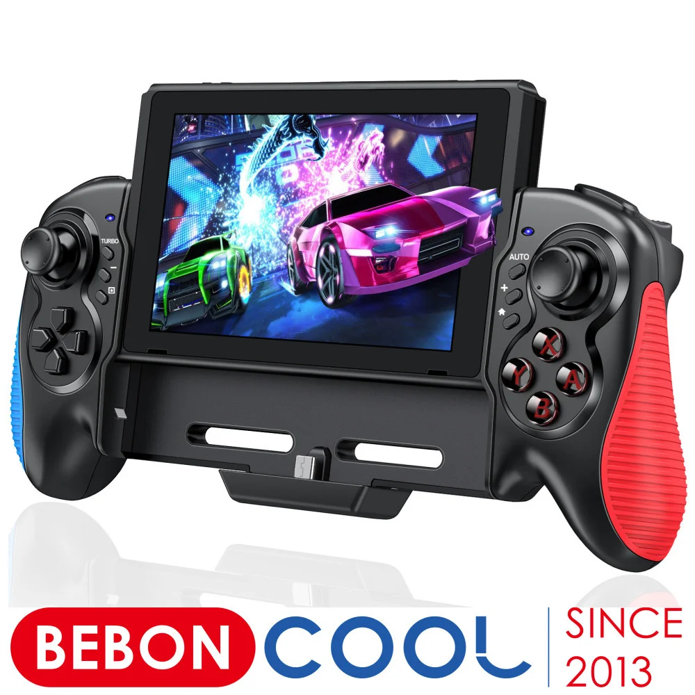 

For Nintendo Switch Controller Gamepad Handheld Grip Double Motor Vibration Built-in 6-Axis Gyro Joystick For N-Switch Console