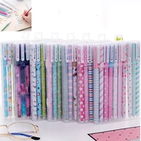 610 pcs colored ink pens set cute mini writing for boy girl office school stationery supplies kawaii gel pencils