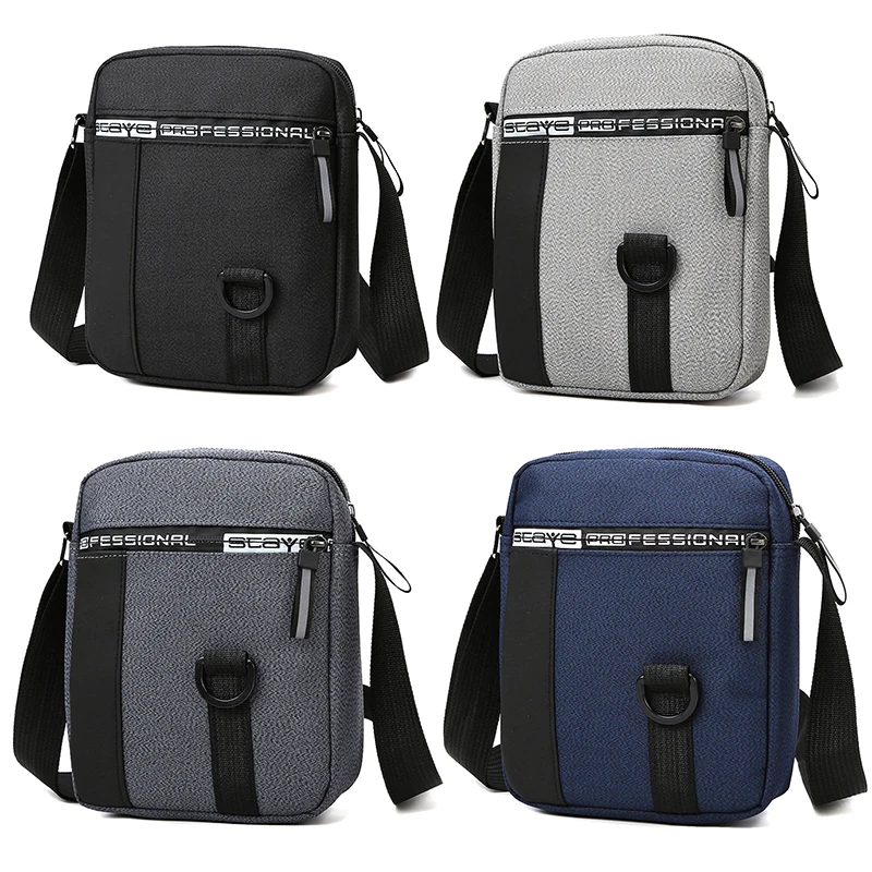 Мужская сумка через плечо для делового отдыха портативная большой емкости