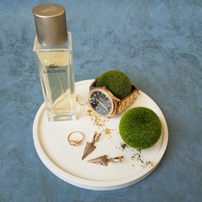 Coaster Silicone Mold Epoxy Storage Tray Mold Pallet Gypsum Concrete Mould DIY Ceramic Clay Casting Tool Decor Craft