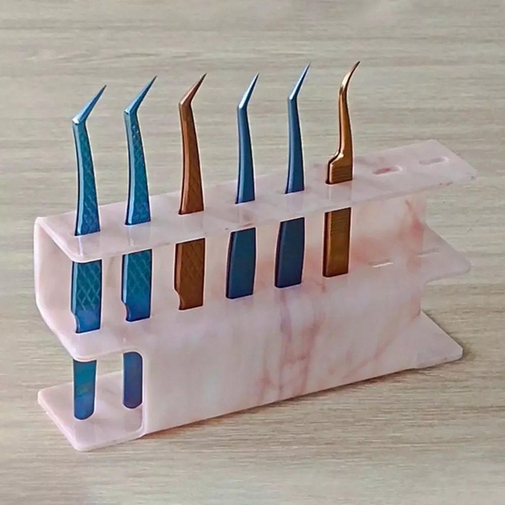 

Storage Rack Useful Can Be Reused Acrylic Large Capacity Eyelashes Extension Tools for Home