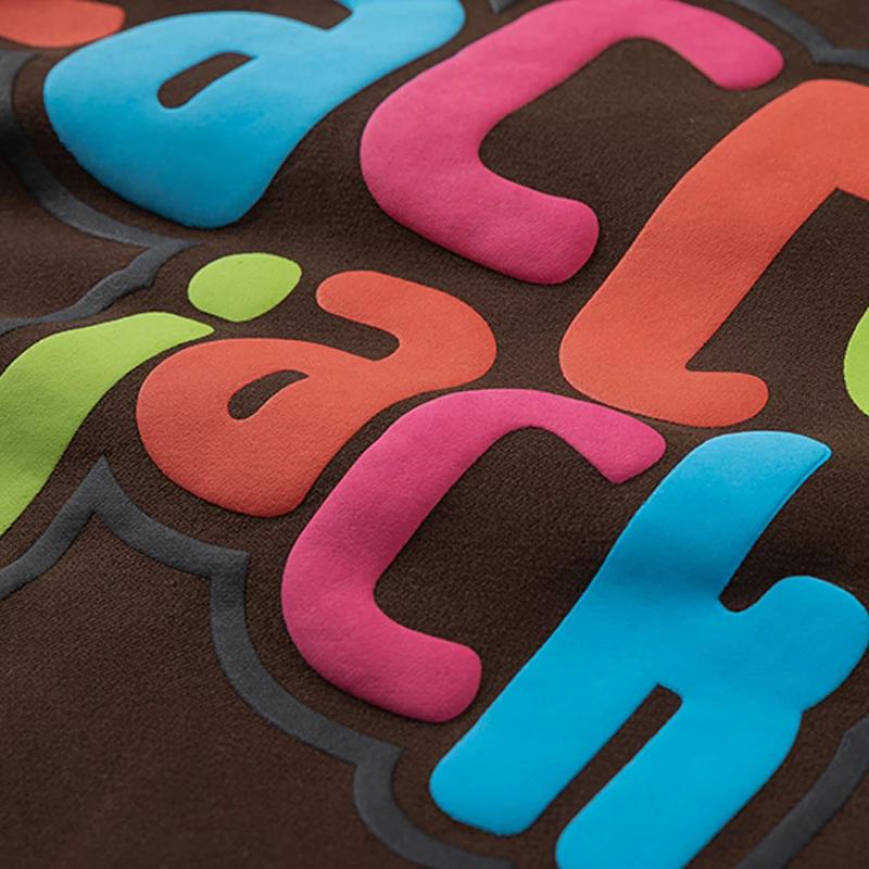 Флисовая толстовка с разноцветным узором и принтом кактуса Джека повседневная