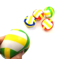 1pcs fitness balls 6 3cm diameter soft foam ball stress relief foam ball wrist exercise stress relief squeeze football gift toy