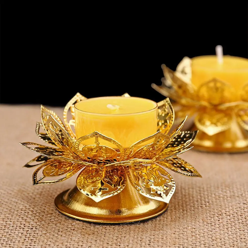

Stands Waterfall Lotus Seat Incensecone Lotus Lamp holder Decoration Incense Burner Brass