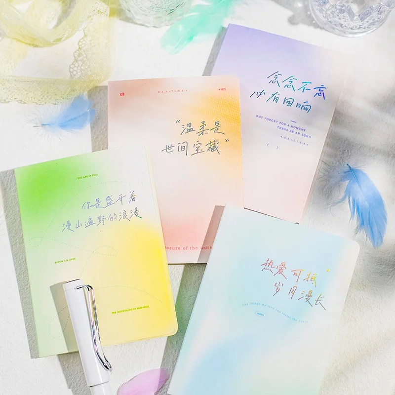 

100PCS/LOT Gentle Romantic Light Pure Colors Memo Pad 85*120mm Creative School Office Stationery 85*120mm