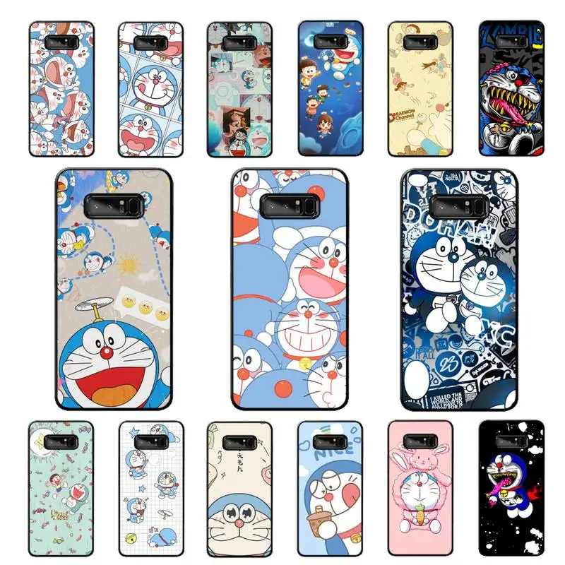 

Bandai Cartoon Doraemon Phone Case for Samsung Note 5 7 8 9 10 20 pro plus lite ultra A21 12 72