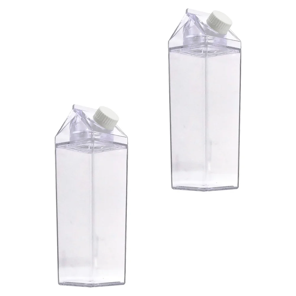 

Hemoton Plastic Bottle Milk Drink Juice Container Empty Storage Bottle Leak Proof Milk Bottle Water Cup Beverage Bottle