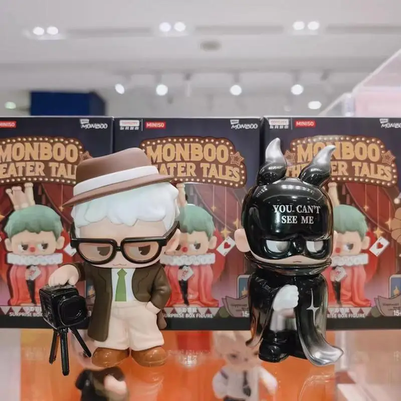 Фото Spot Monboo Theatre Story Series слепая коробка аниме модель персонажа коллекция украшение для рабочего стола праздник милые трендовые игрушки Рождественский подарок №3