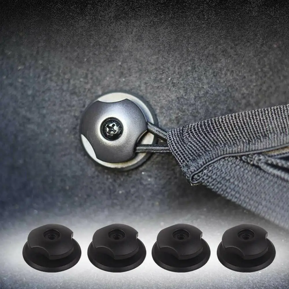 

4pcs Car Trunk Hooks Rear Cargo Mounting Point Fixing Hook Car Organizer Net Tools Auto Accessories Trunk Luggage Net Bag Hanger
