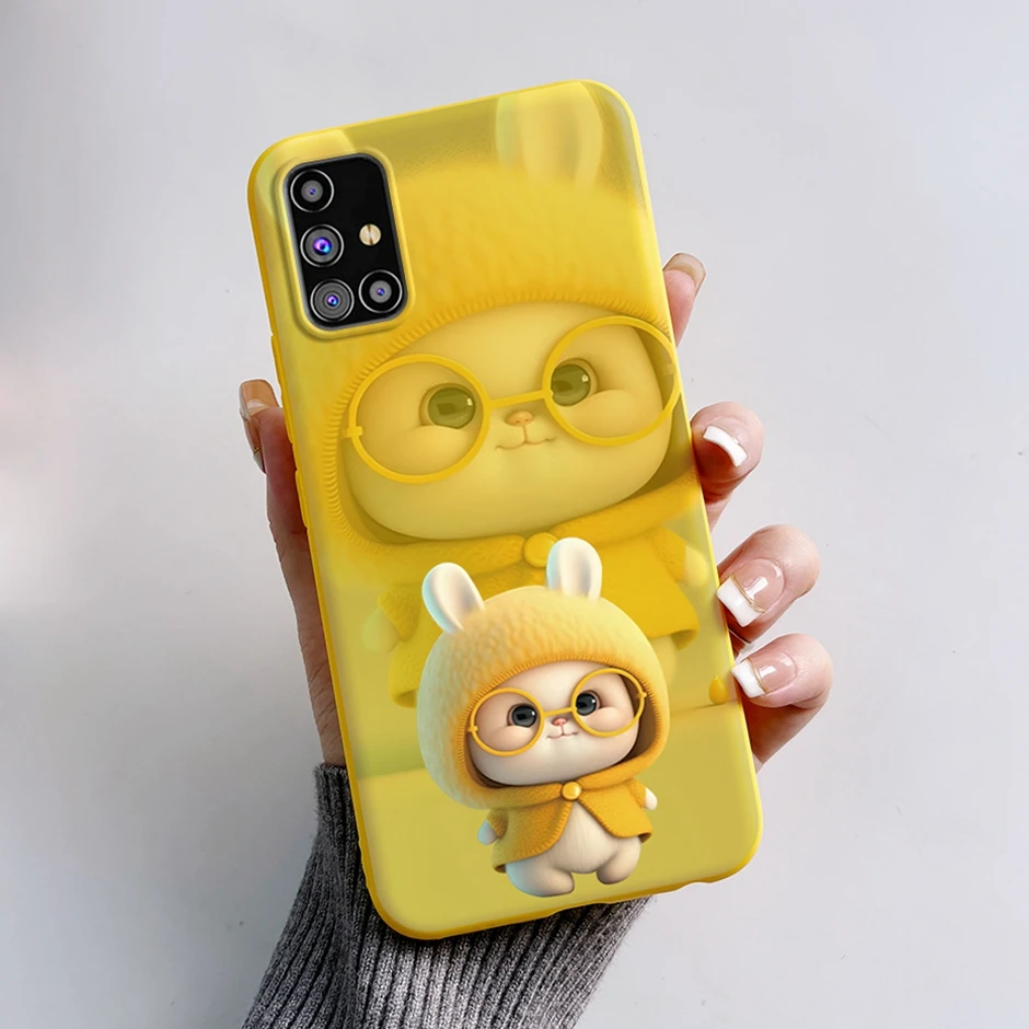 Защитный чехол для Samsung Galaxy M31s мягкий силиконовый M 31 s Модный