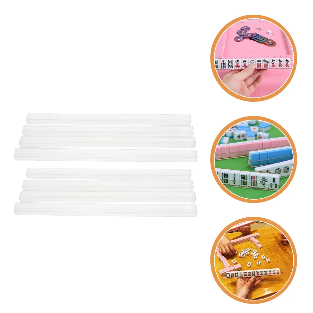 

Household Mahjong Tray U-shaped Ruler Mini Slot Game Supply Portable Rack Convenient Stand