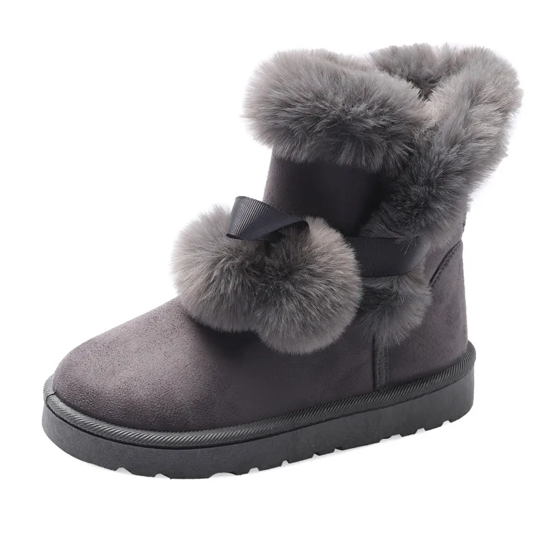 

Quality Woman Boots Round Toe Yarn Elastic Ankle Boots Thick Heel Flat Heels Shoes Woman Female Socks Boots 2022 Winter boots