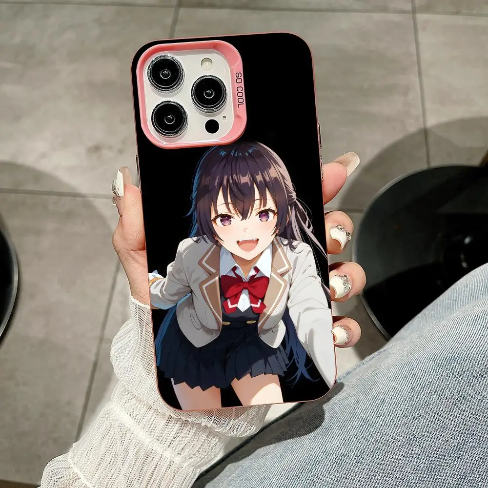 Чехол Roshidere Yuki Suou для iPhone 17 16 15 14 13 12 11 X XR XS Air Pro Max Plus, розовый, разноцветный, серебристый (art.: 3920daa03be07) - 3920daa03be07