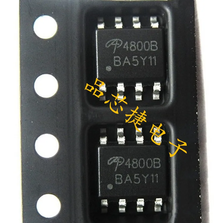 

10 шт. Оригинальный Новый Шелковый экран AO4800B 4800B SOP8 30V 6.9A MOS фотолампа