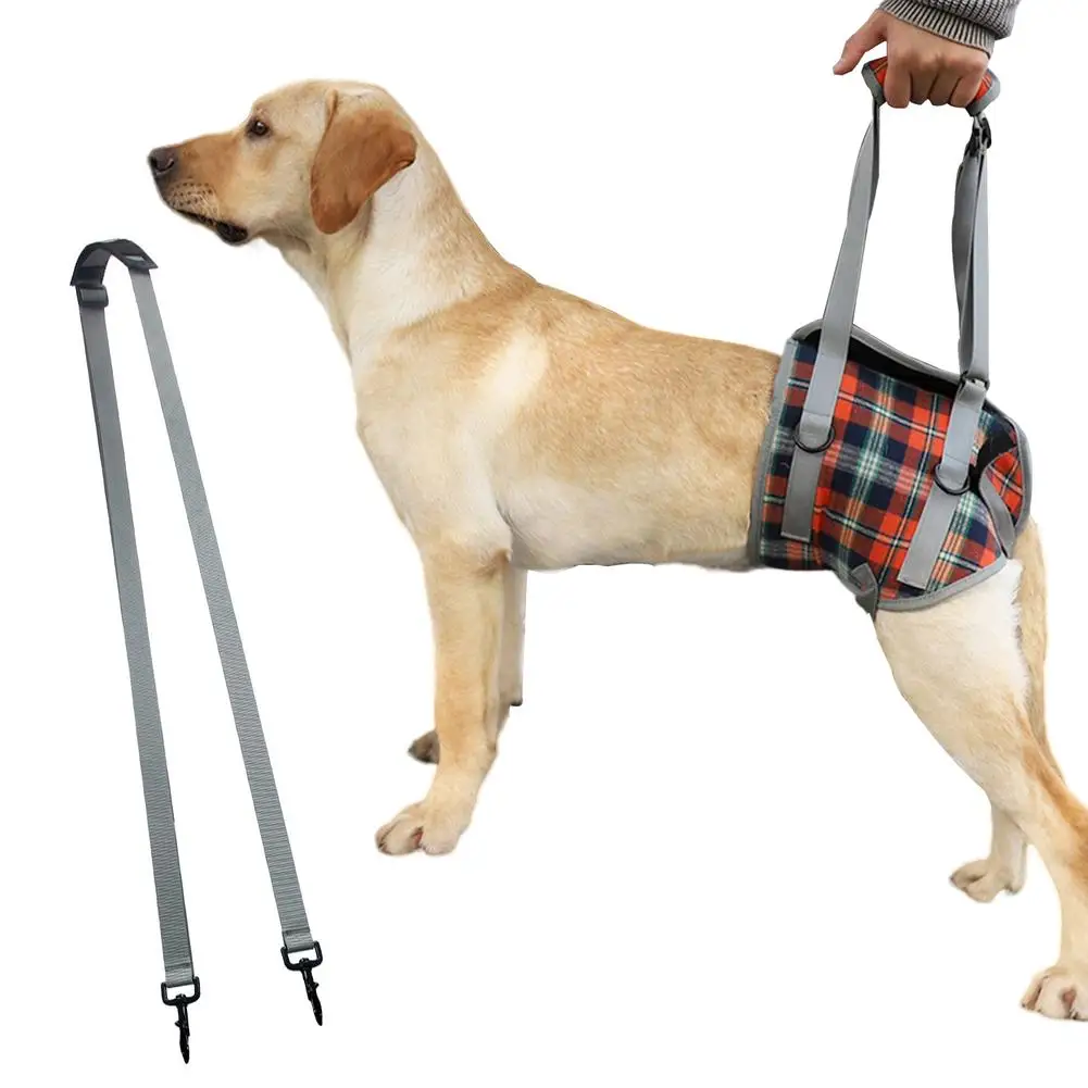 

Adjustable Dog Lift Harness For Back Legs Pet Support Sling Help Weak Legs Stand Up Pet Dogs Aid Assist Tool For Old Dogs