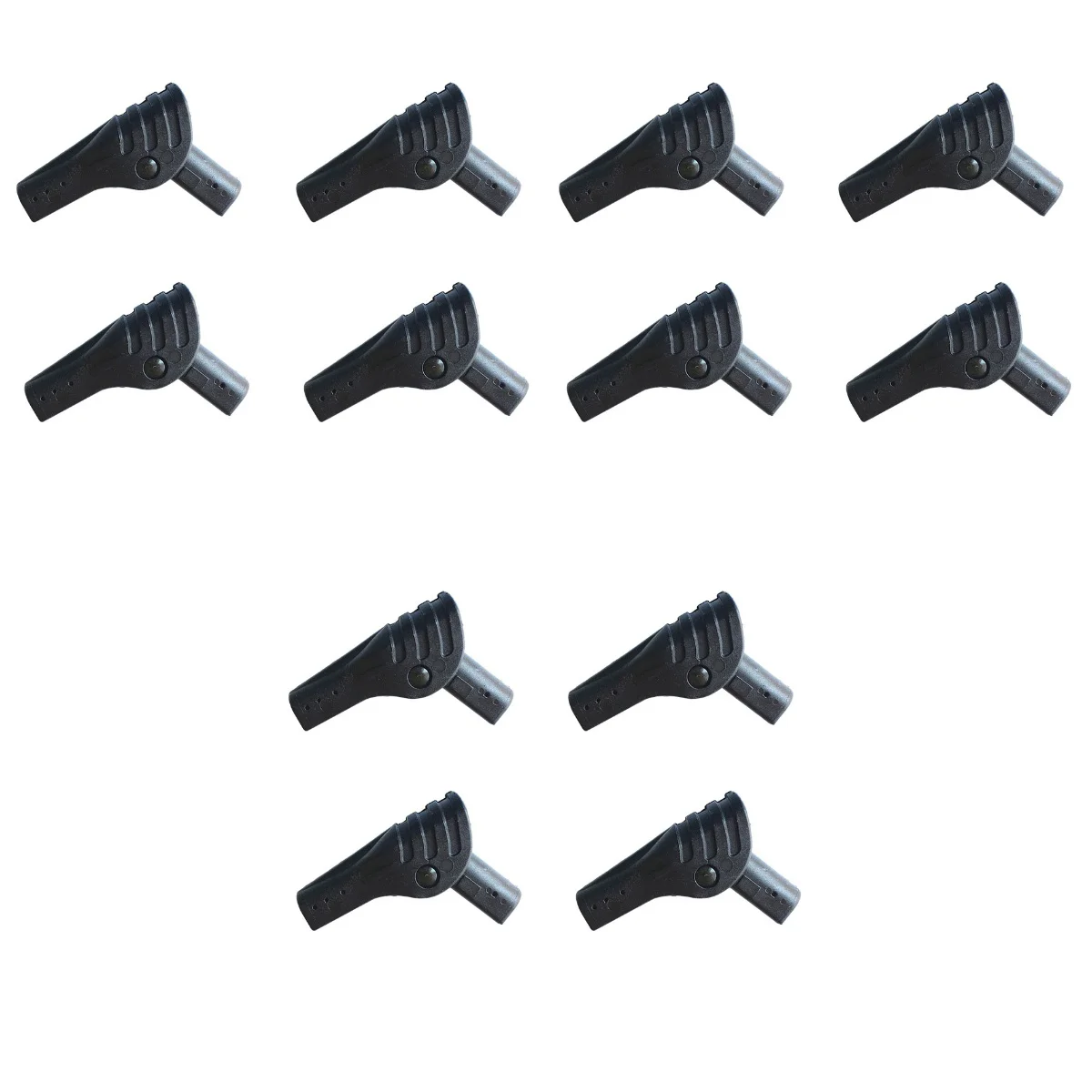 

12 Pcs Folding Joint Tent Support Rod Adapter Outdoor Travel Camping Accessories