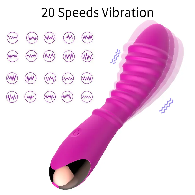 

Silicone G Spot Dildo Vibrators for Female Waterproof 20 Speeds Vibrador Clitoris Massager Women Masturbator Adult Sex Toys