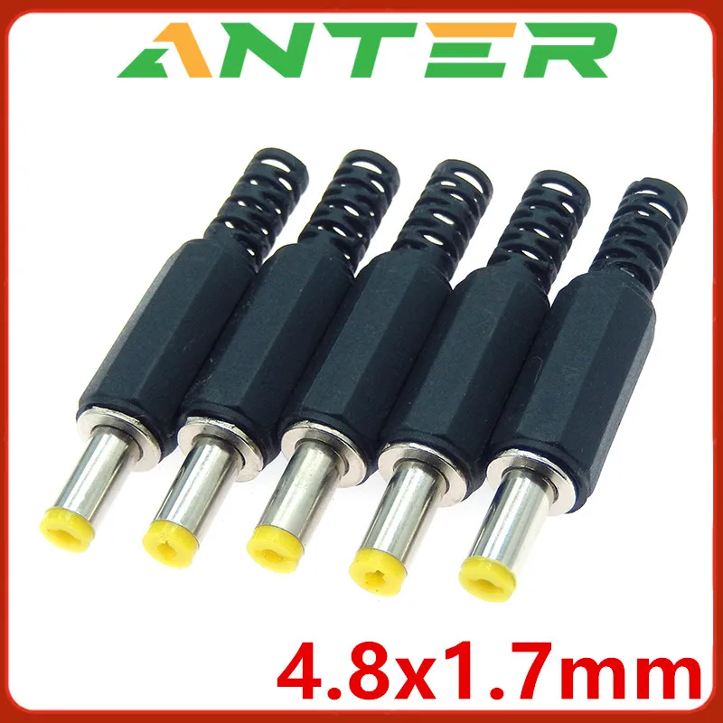 10 шт. штепсельная Вилка адаптера питания постоянного тока 5 5*2 1 мм