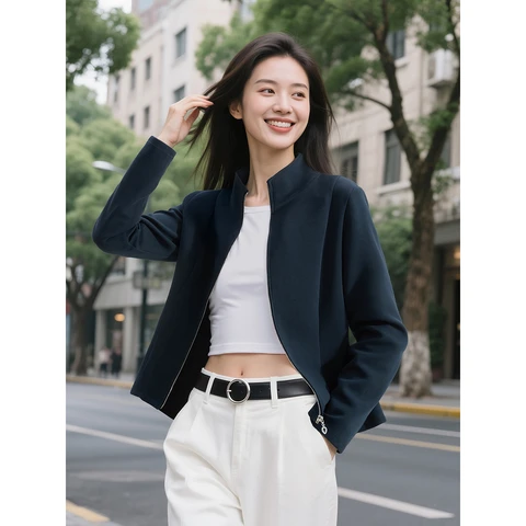 VIMLY Асимметричная куртка из хлопка