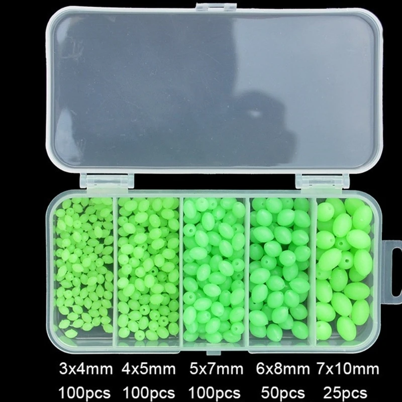 Мягкие бусины светящиеся приманки для морской рыбалки рыболовные яйца ночной