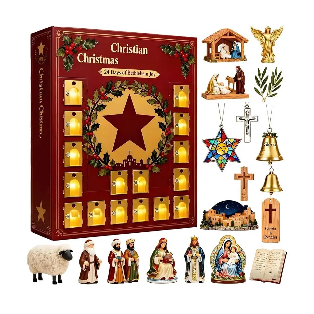 Рождественский календарь отсчета Noroomaknet