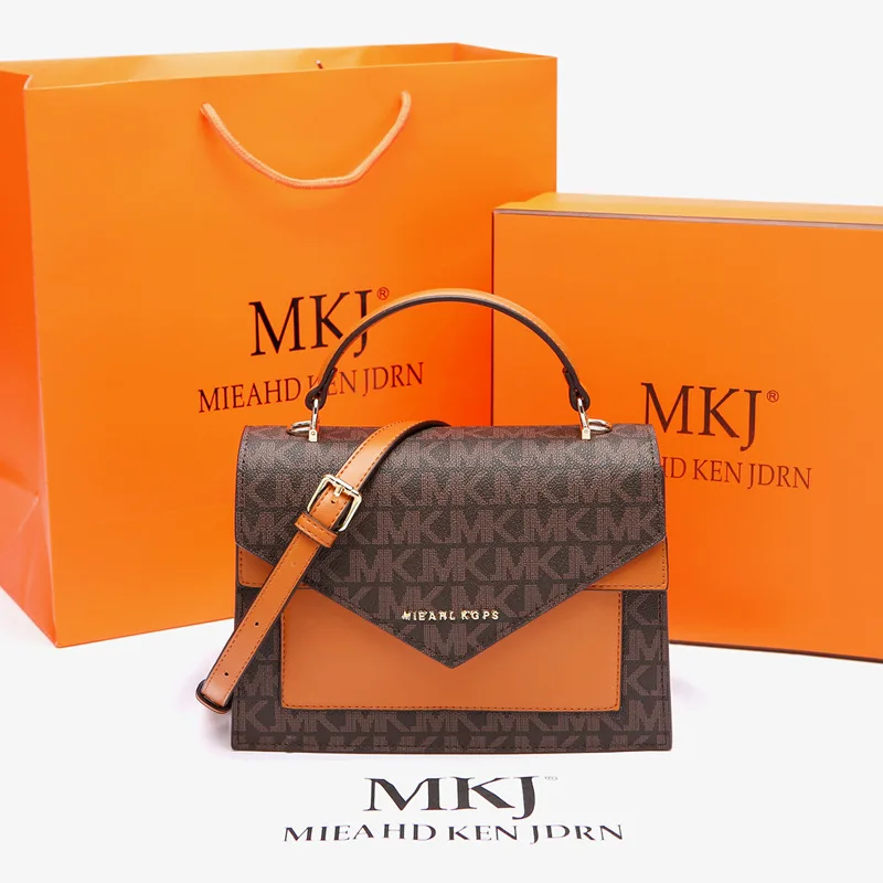MKJ 2023 Women Bag Trend Shoulder Bags For Female Messenger Leather Famous Brand Luxury Ladies Purse Handbags