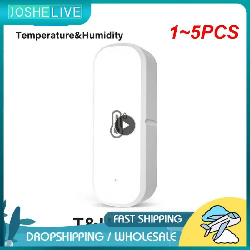 

Датчик влажности и температуры Zigbee 3,0 Wi-Fi, 1-5 шт.
