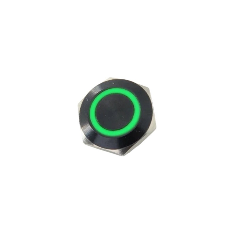 

12 мм, 16 мм, 19 мм, 22 мм, металлический кнопочный переключатель с черным окислением, включение и выключение, светодиодный светильник, водонепроницаемый круг, 3 В, 6 В, 12 В, 24 В, 220 В, ip65