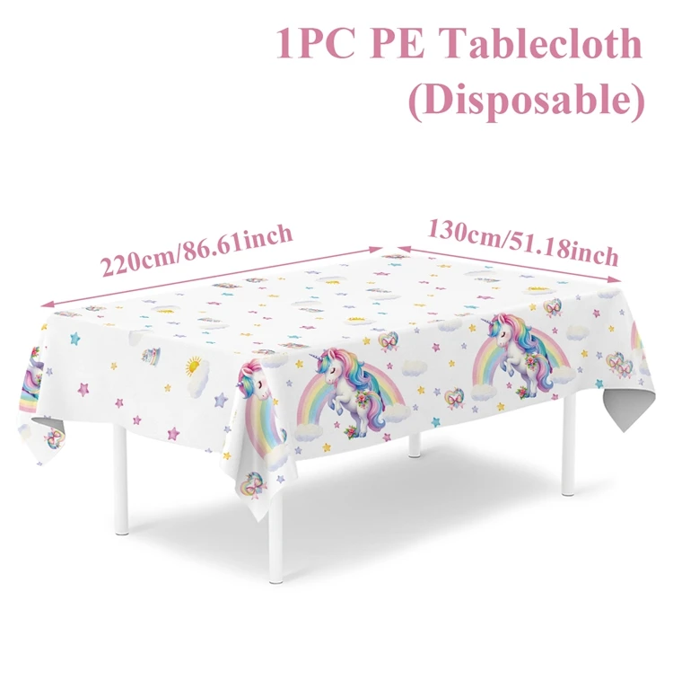 

Праздничная скатерть с единорогом