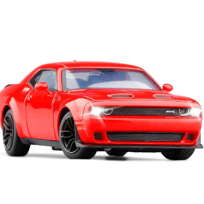 Модель автомобиля Dodge Challenger SRT в масштабе 1:32 модель демона игрушечный автомобиль