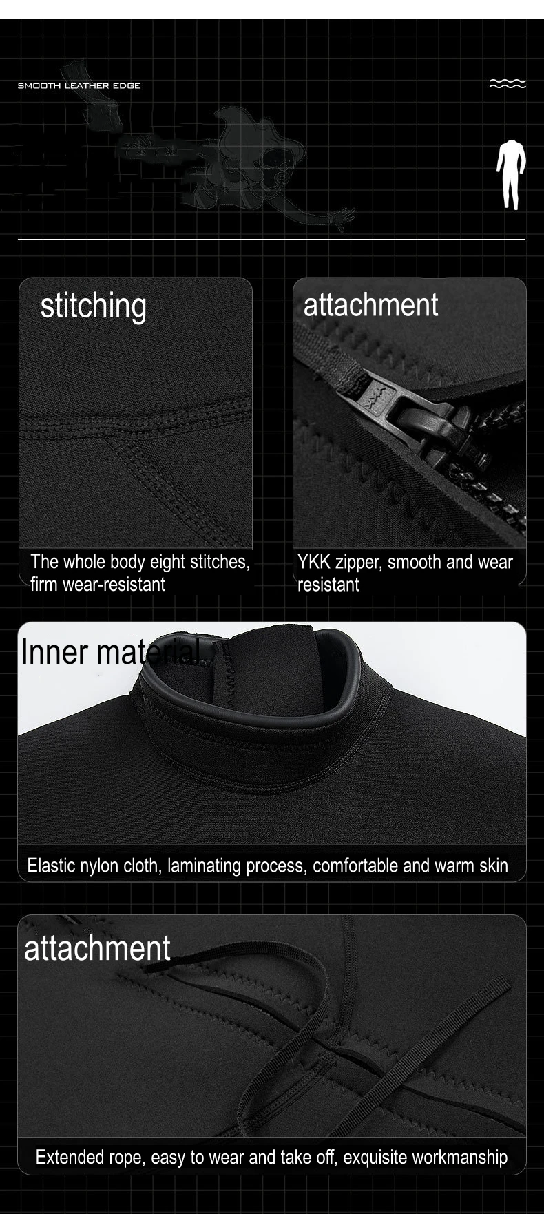 3 мм неопреновый костюм для всего тела сохраняющий тепло подводная охота