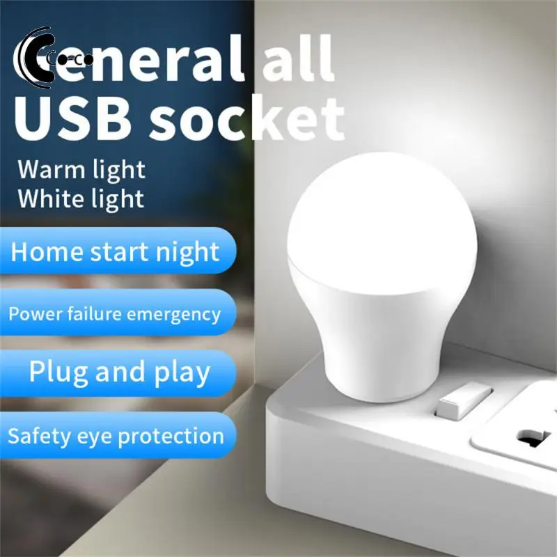 

Led Light Bulb Environmentally Friendly Plastic Lamp Smart Dimmable Bulb Energy Saving White Light Home-appliance 1w