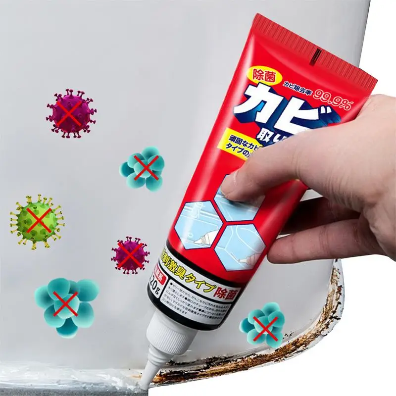 

Mold Gel Cleaner Grout Cleaner Gel For Refrigerator Strips Washing Machine Strips Wall Tiles Sealant Bathroom Cleaning Home
