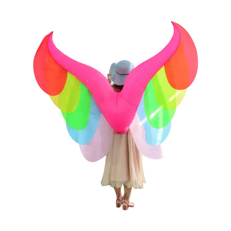 Костюм косплея "Ангельские крылья" надувные для взрослых, универсальный реквизит для вечеринок.